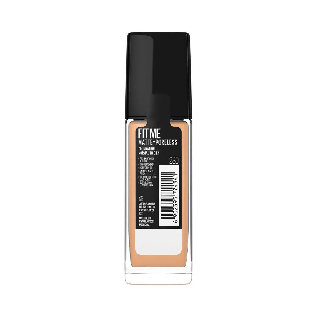 Maybelline Fit Me Matte + Poreless Foundation- Natural Buff 230 product image