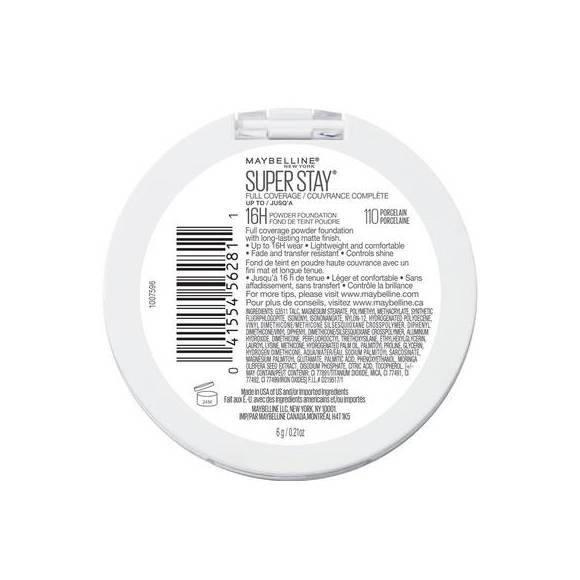 Maybelline Super Stay Full Coverage Powder Foundation Buff Beige 130 product image