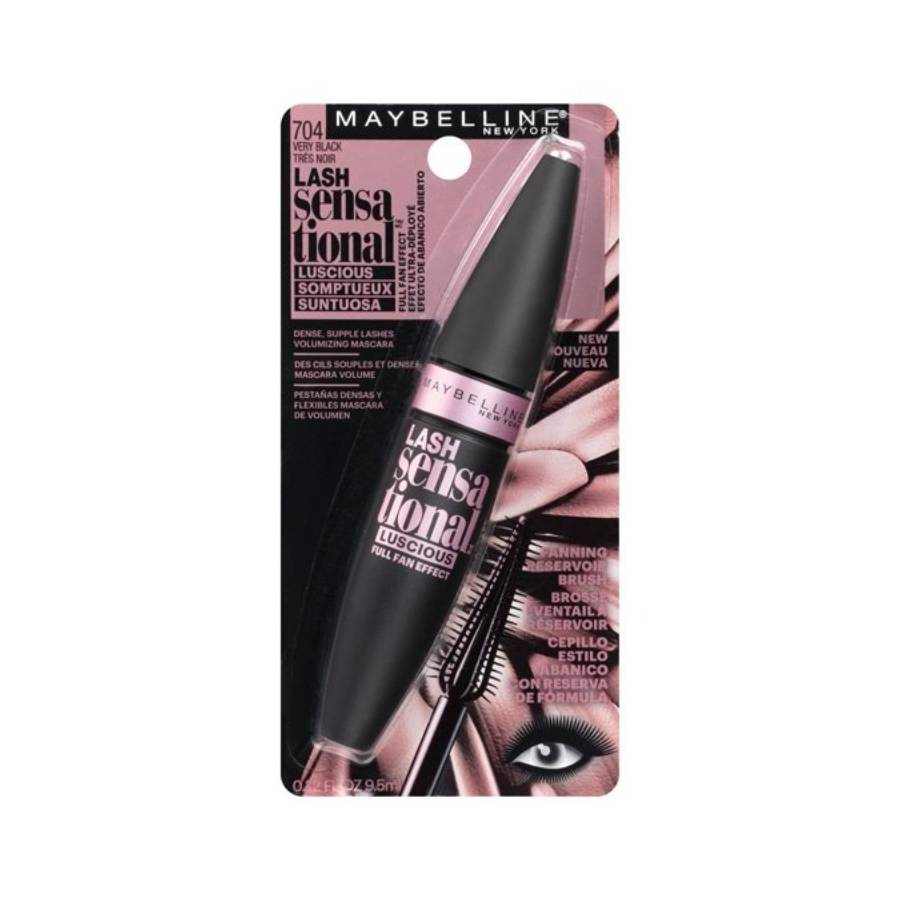 Maybelline waterproof Lash 704 Sensational Very Black product image