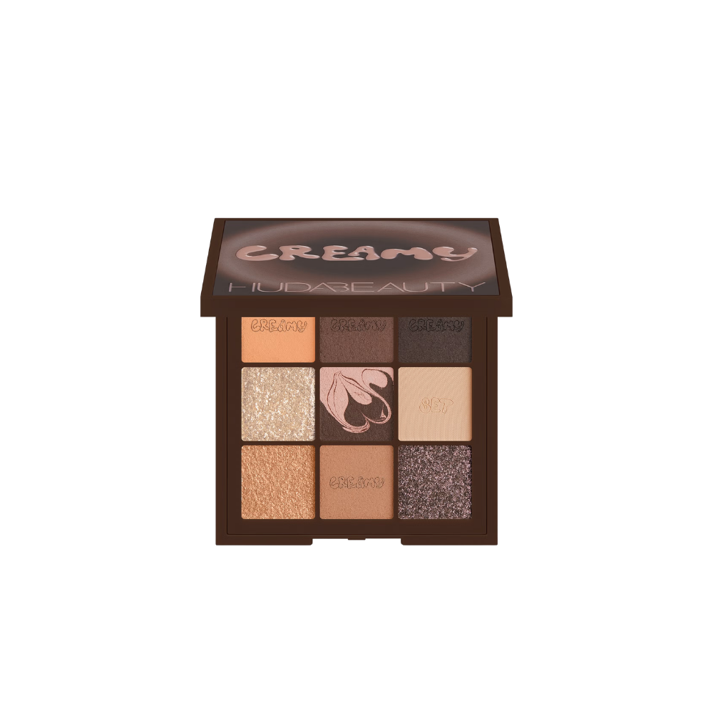 Huda Beauty Creamy Obsessions Eyeshadow Palette - NATURAL BROWN product image
