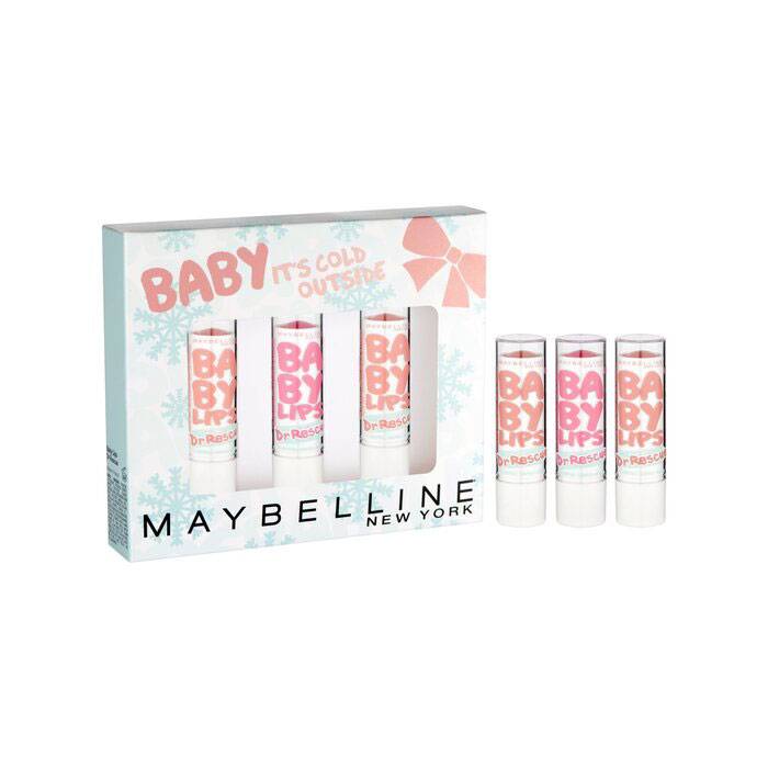 Maybelline Baby It's Cold Outside Lip Balm Set of 3 product image