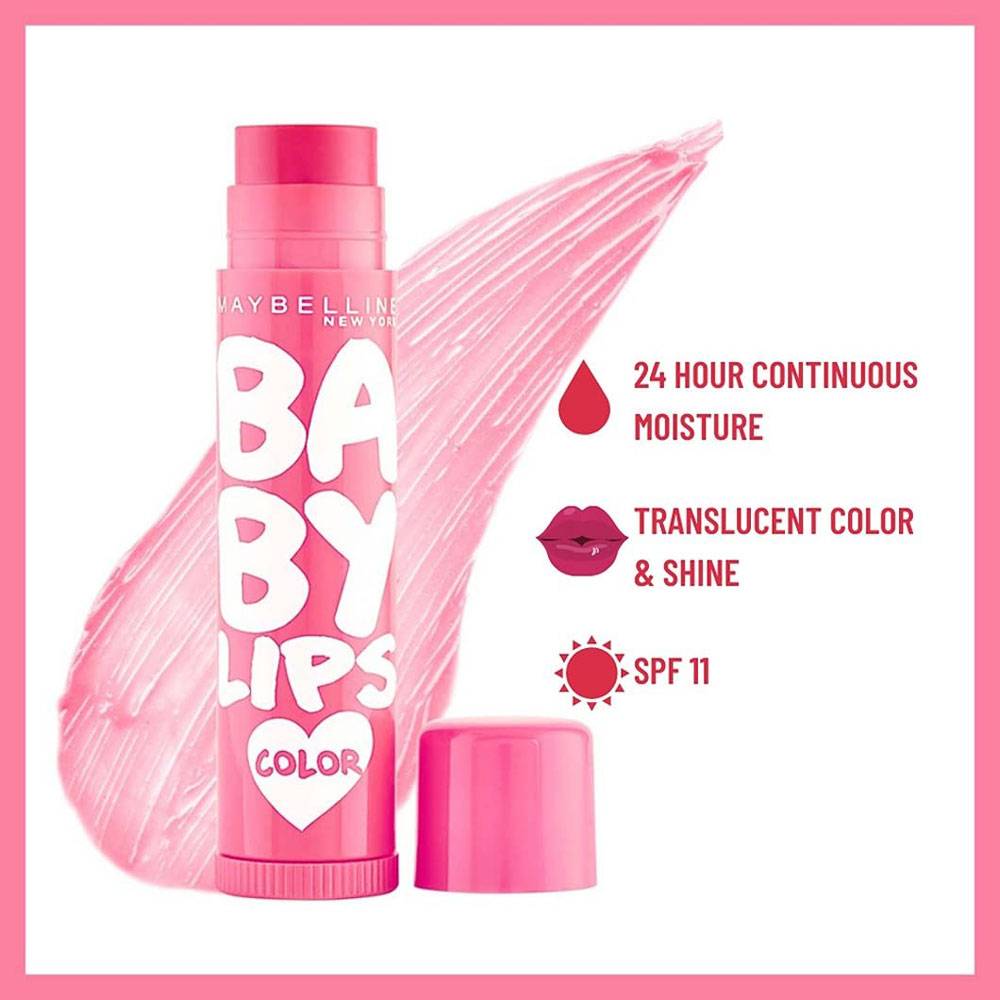 Maybelline Baby Lips Color SPF11 Lip Balm Pink Lolita product image