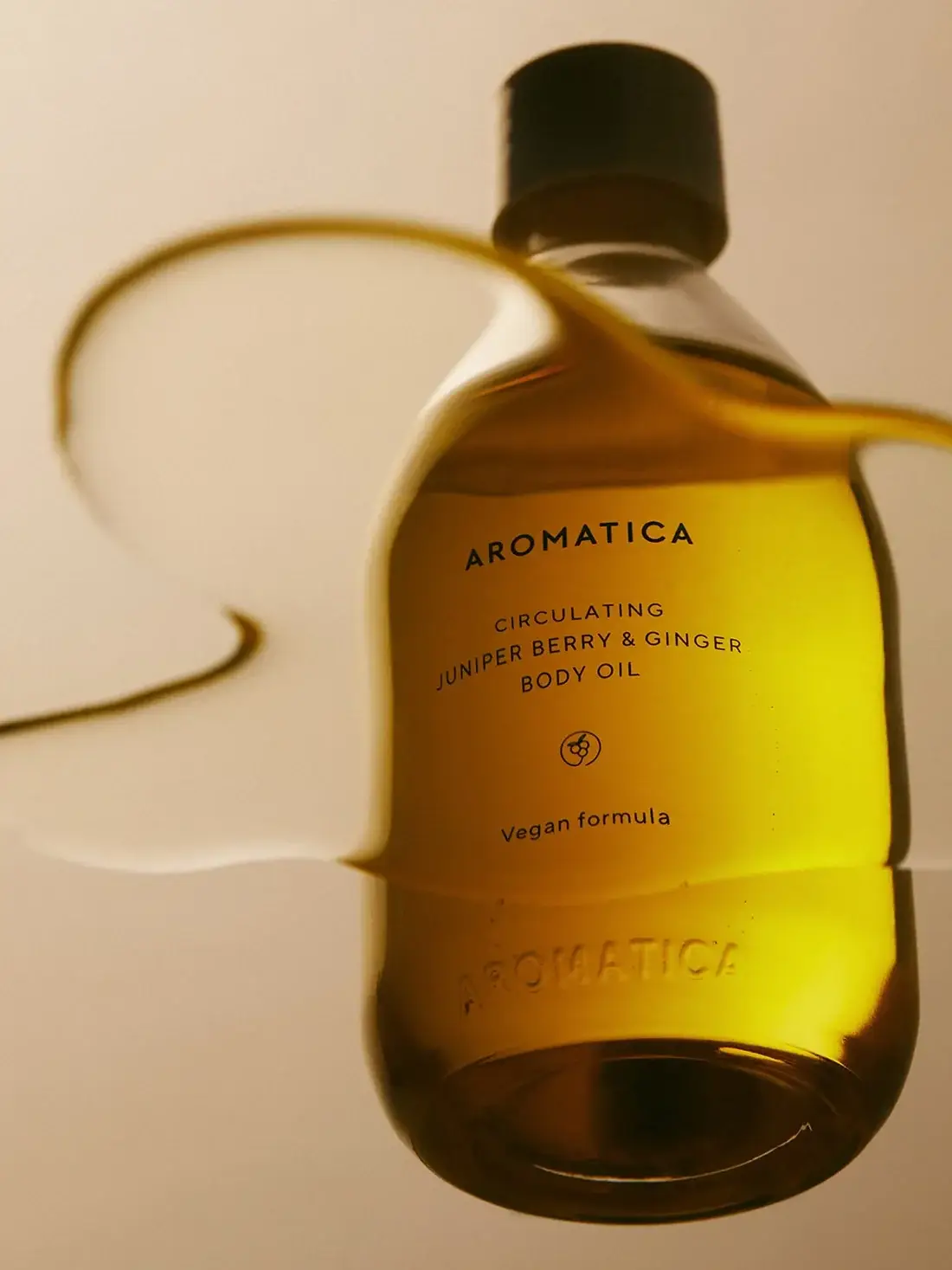 AROMATICA Circulating Body Oil Juniper Berry & Ginger 100ml product image