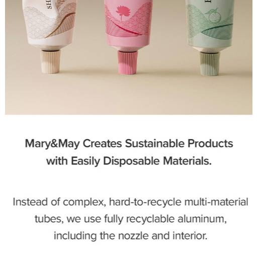 MARY & MAY Muguet & Lotus Hand Cream  50ml product image
