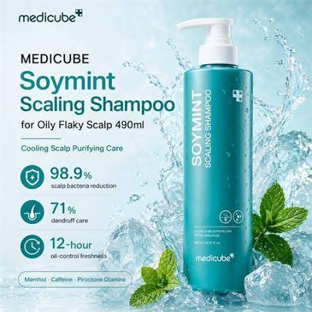 MEDICUBE Soymint Scaling Shampoo  490ml product image