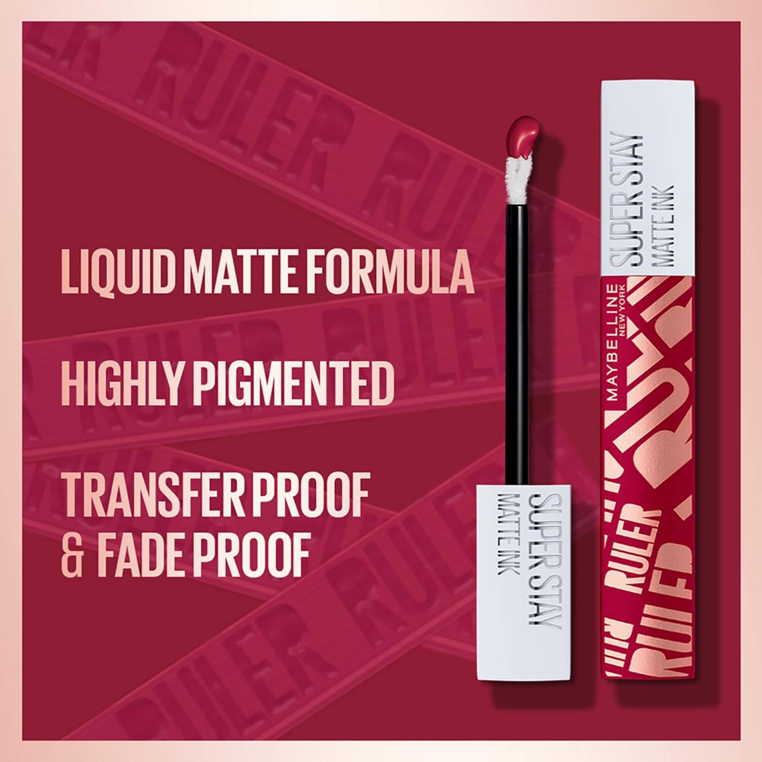 Maybelline New York Super Stay Matte Ink Liquid Lipstick - Iconic Ruler product image