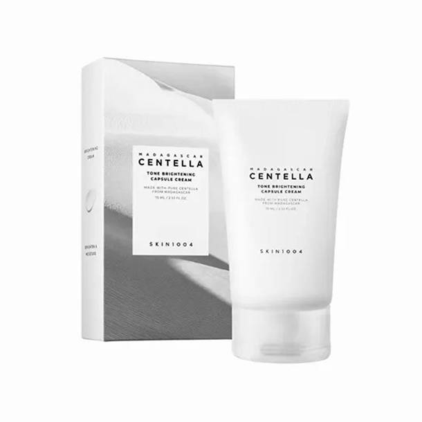 Skin1004 Tone Brightening Capsule Cream 75ml Buy And Get Anua Heartleaf Succinic Moisture Cleansing Foam Mini 25 ml product image