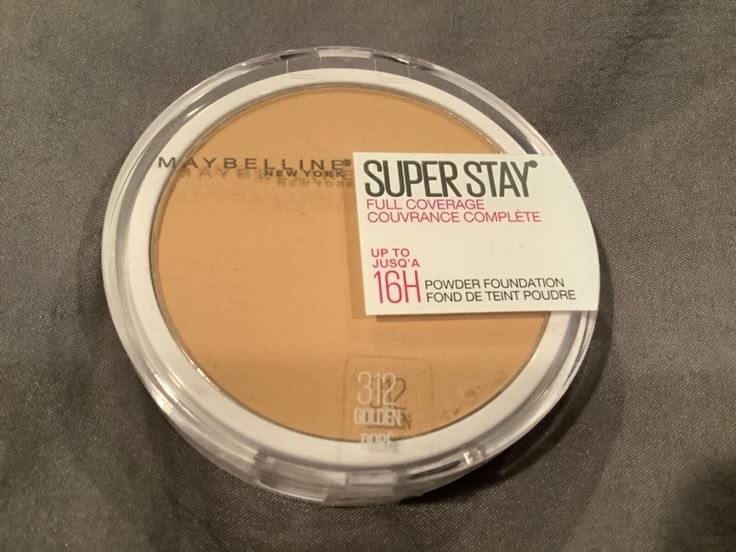 Maybelline Super Stay Full Coverage Powder Foundation Golden 312 product image