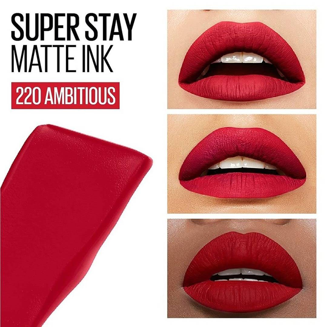 Maybelline New York Super Stay Matte Ink Liquid Lipstick-Ambitious product image