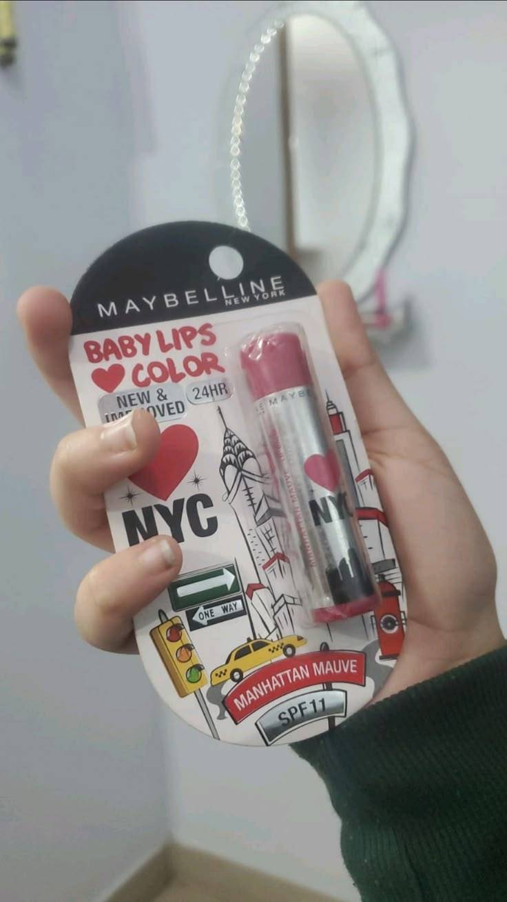 Maybelline Baby Lips Color 16 Hr Moisture SPF 20 Lip Balm Manhattan Mauve product image