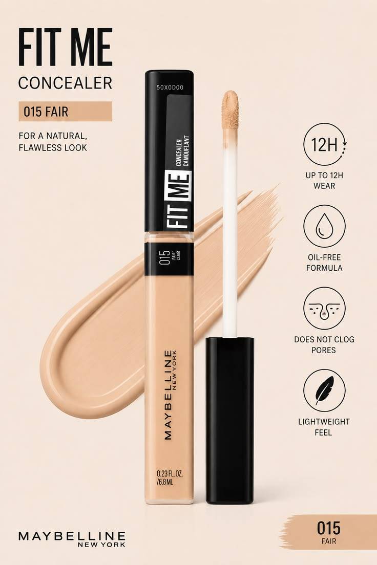 Maybelline Fit Me Concealer 15 Light product image