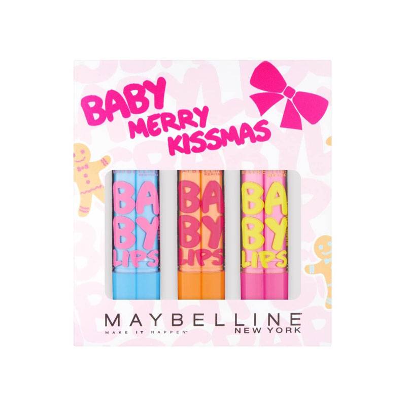 Maybelline Baby Merry Kissmas Lip Balm Set of 3 product image