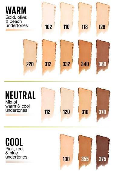 Maybelline Super Stay Full Coverage Powder Foundation Golden 312 product image