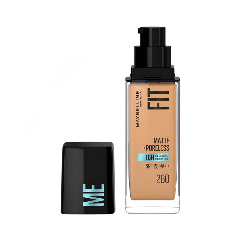 Maybelline Fit Me Matte + Poreless Foundation- 260