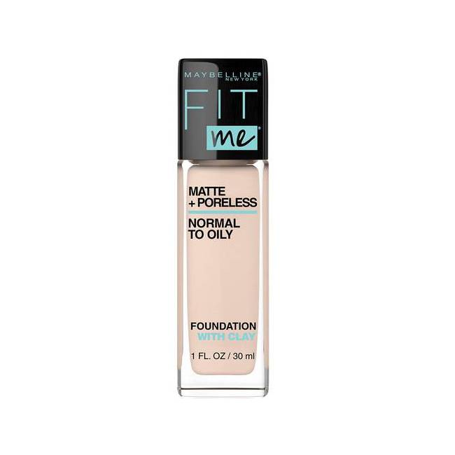 Maybelline Matte + Poreless Fit Me Foundation Natural Ivory 112