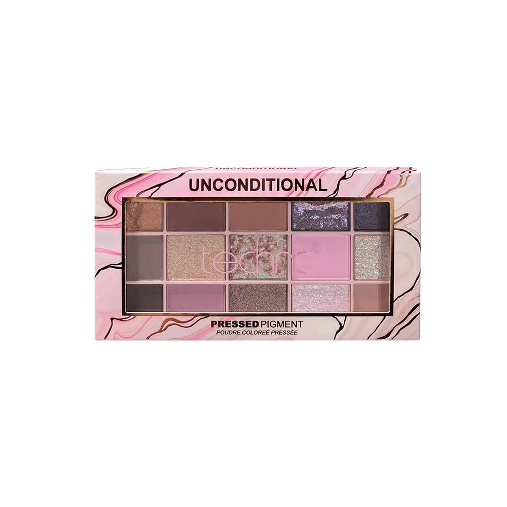Technic Pressed Pigment Eyeshadow Palette Unconditional